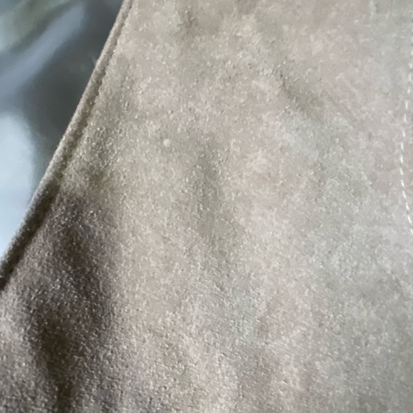 Cosa Nova Vintage Brown Tan Suede Leather Western Rodeo Snap Vest- Sz-XL - Picture 8 of 16